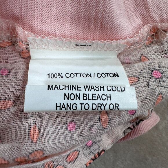 Everbloom Baby 6 Months Pink Embroidered Flower Heart Billy Tee Shirt New - Picture 7 of 9